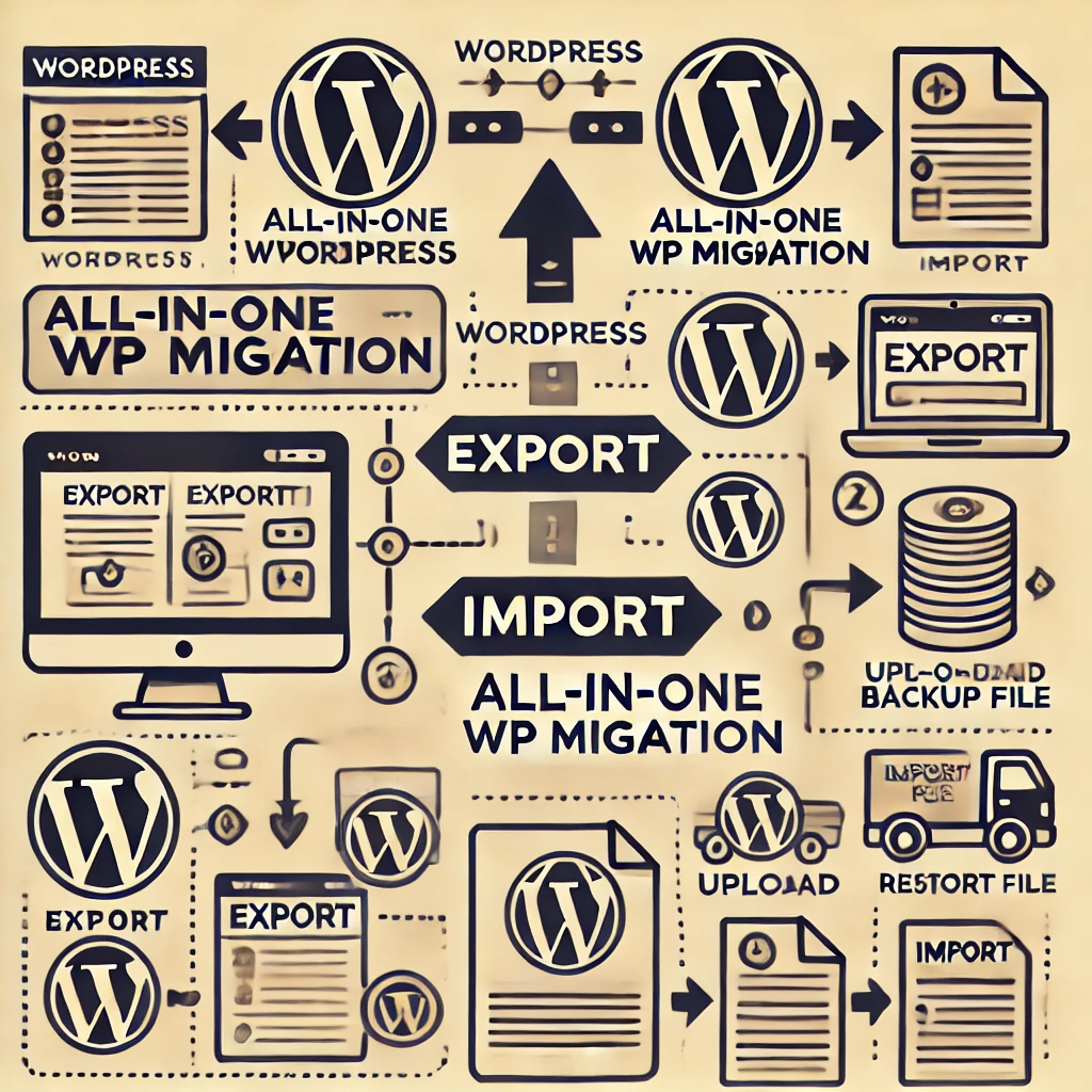 Cách import export website sử dụng plugin All-in-One WP Migration
