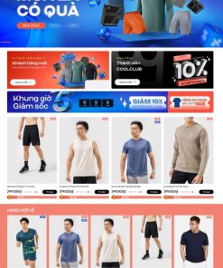 theme thời trang coolmate